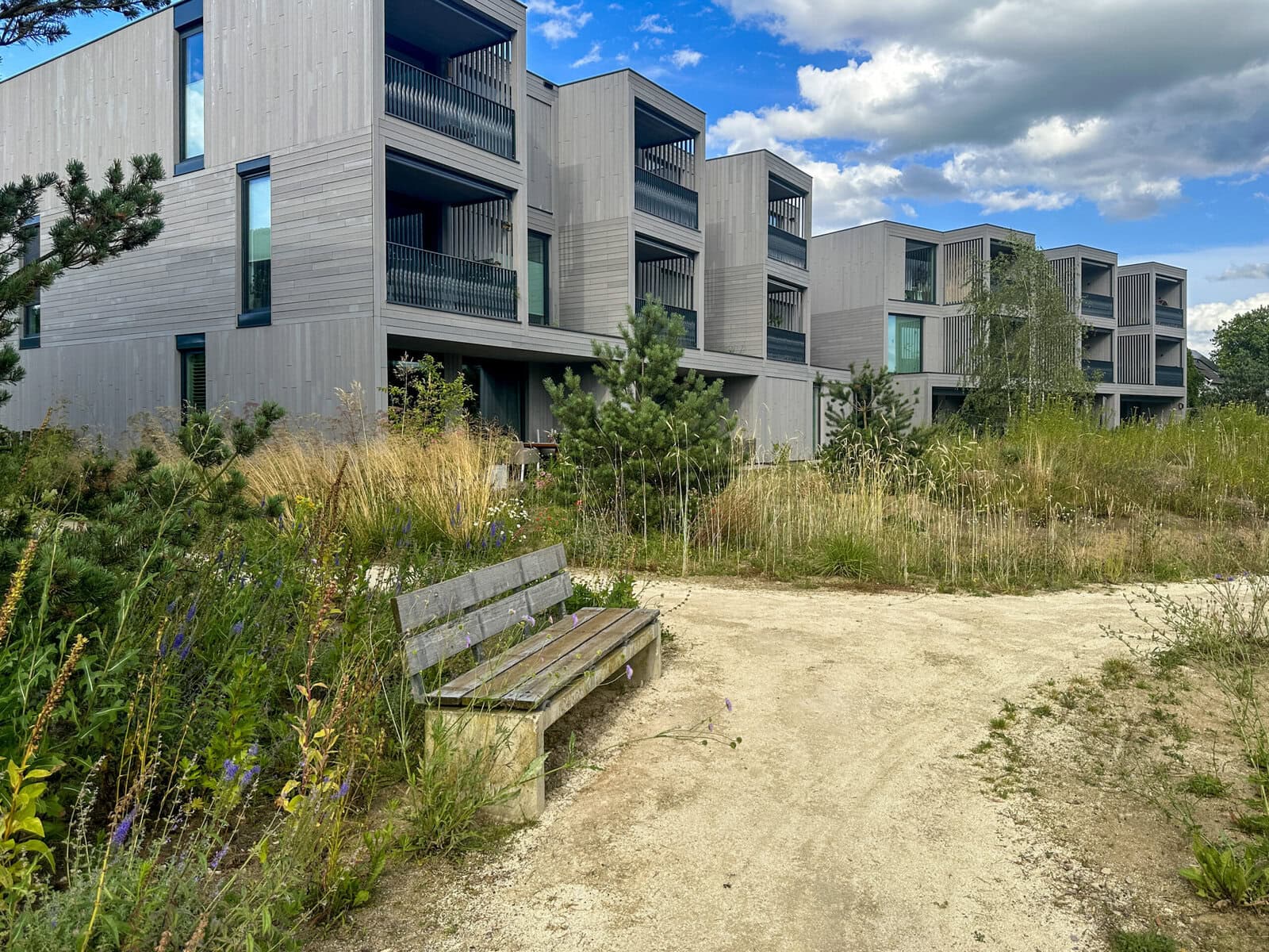 Model residential eco-friendly area in Netherlands